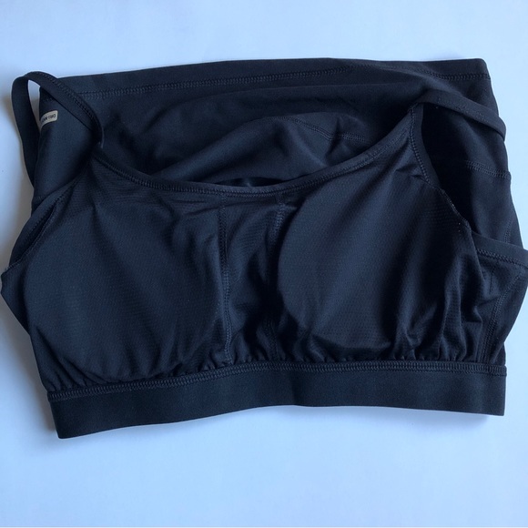 NEW Cami Bralette Racerback Straps Removable Pads Medium Black Women NWOT - Picture 7 of 16